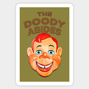 The Doody Abides Sticker